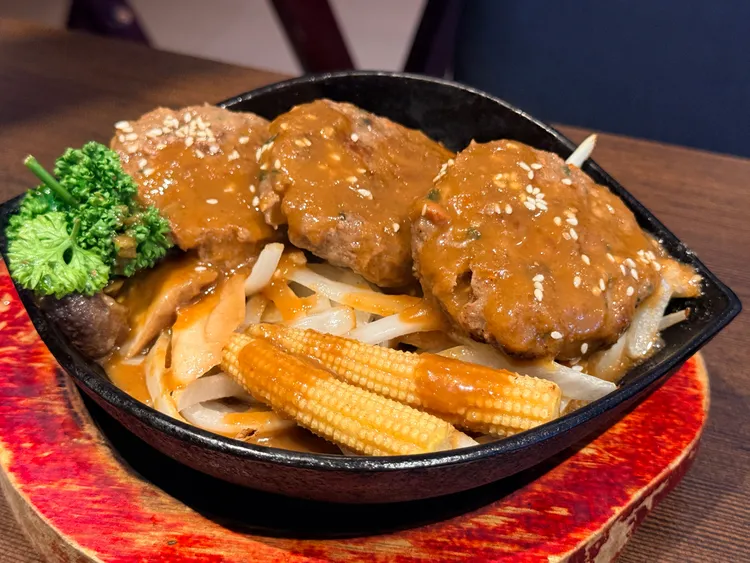 全羅道年糕牛肉餅。王宇德攝