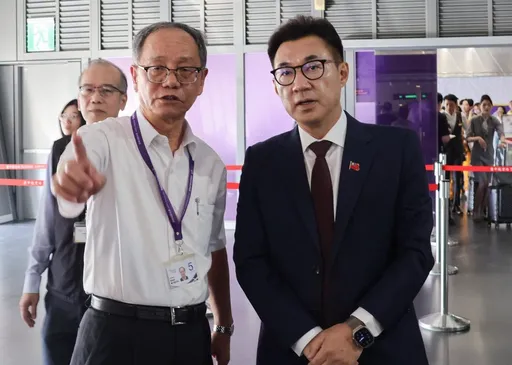 蔣萬安要遷松機　江啟臣喊：擴建台中機場扛起千萬旅運量