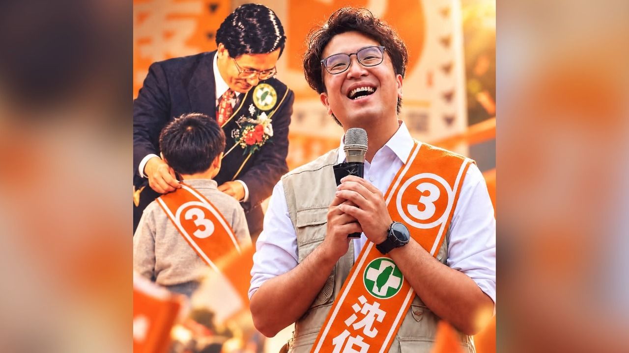 32年前衝上台找陳水扁!「小男孩沈伯洋」問1句全場大笑