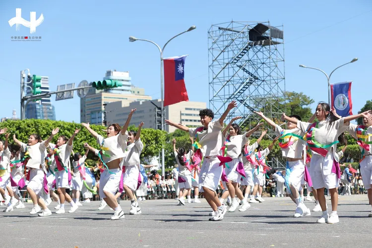 表演活動預計從早上8點57分開始。取自慶籌會