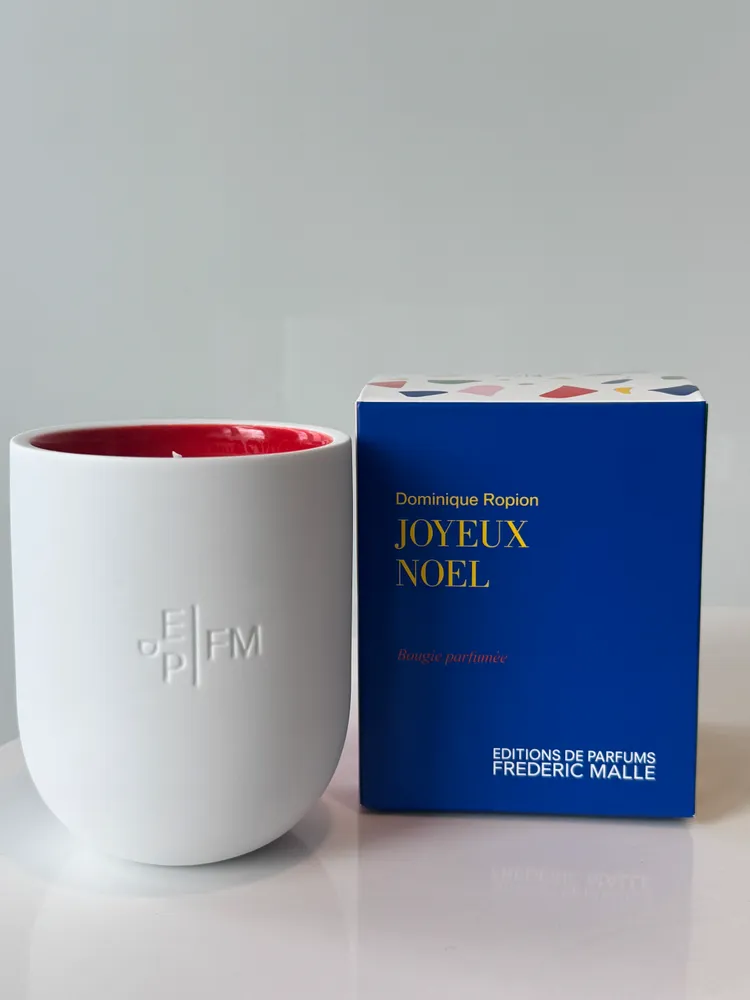 美好假期香氛蠟燭 JOYEUX NOEL，250g／3600元。張家玲攝