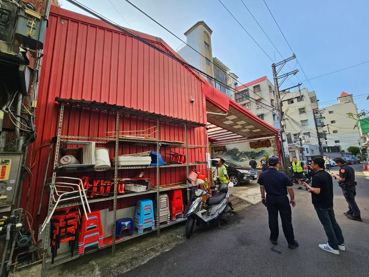 武和宮遭檢舉違建。翻攝畫面