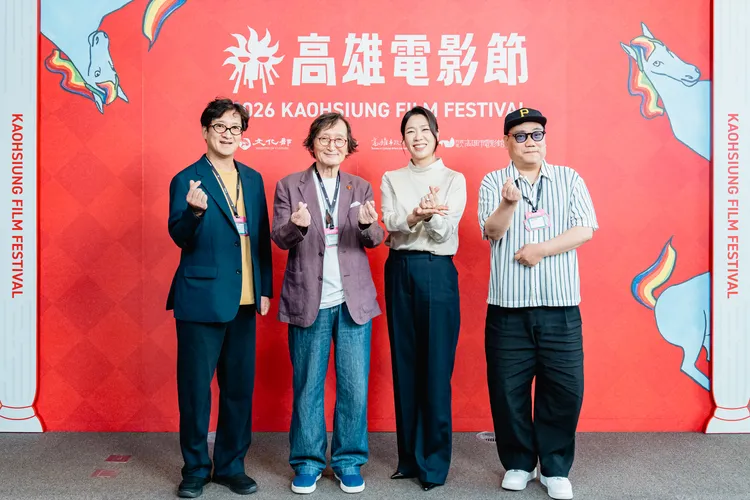 《我的名字是…》監製鄭相敏、導演鄭智泳、演員廉惠蘭、配樂家申旻。高雄電影節提供