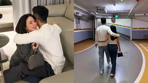 獨家｜名媛楊秀蓉單身多年有新戀情？　摟高帥男放閃這樣回應了