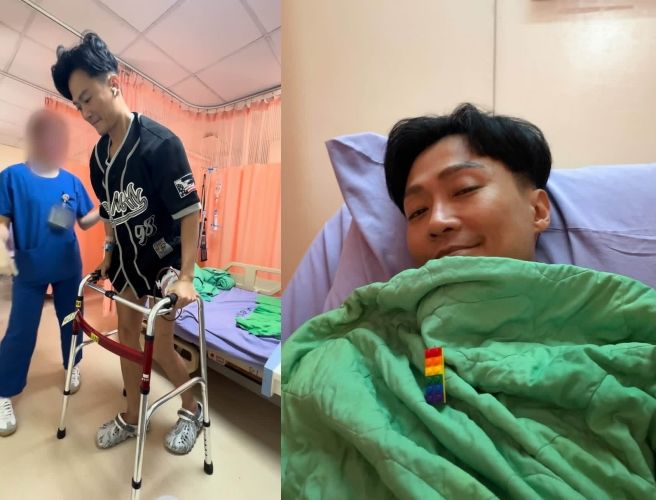 林俊逸遭病纏身一年「每次上台都咬牙撐」 緊急動刀!重學走路