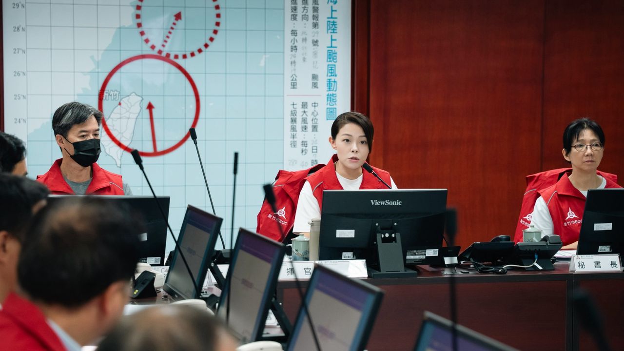 薔琵颱風威脅未解除! 高虹安召開第三次應變會議