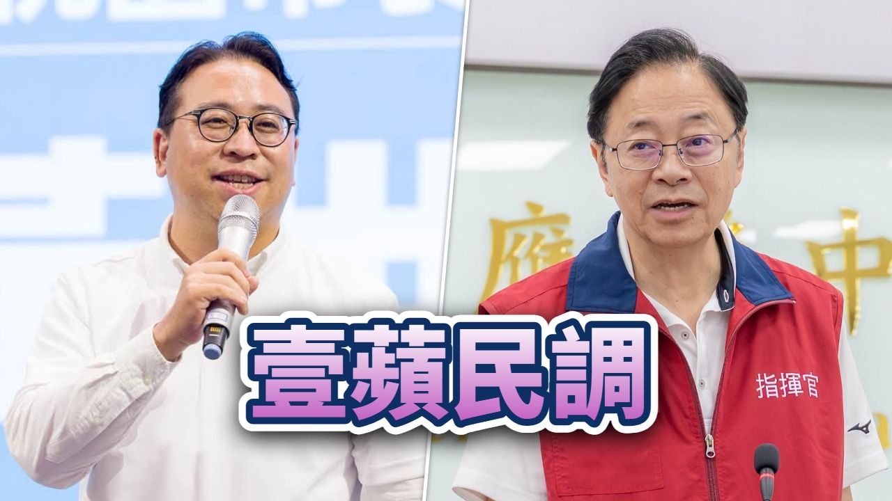 壹蘋六都週週民調|倒數4週,你支持誰當桃園市長?
