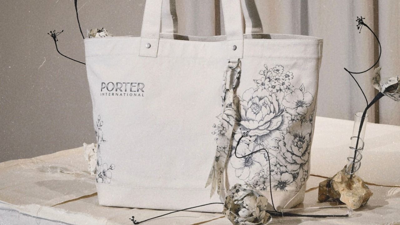 PORTER INTERNATIONAL推金馬聯名托特包 質樸台灣花布致敬影人