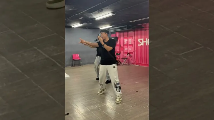 張峰奇在舞台劇將表演郭富城的經典歌曲。本人提供