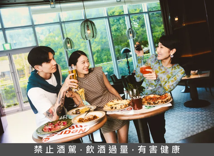 《NTD Eatery》以臺灣風土演繹義大利家常滋味，打造輕鬆熱鬧的全天候義式餐桌。業者提供