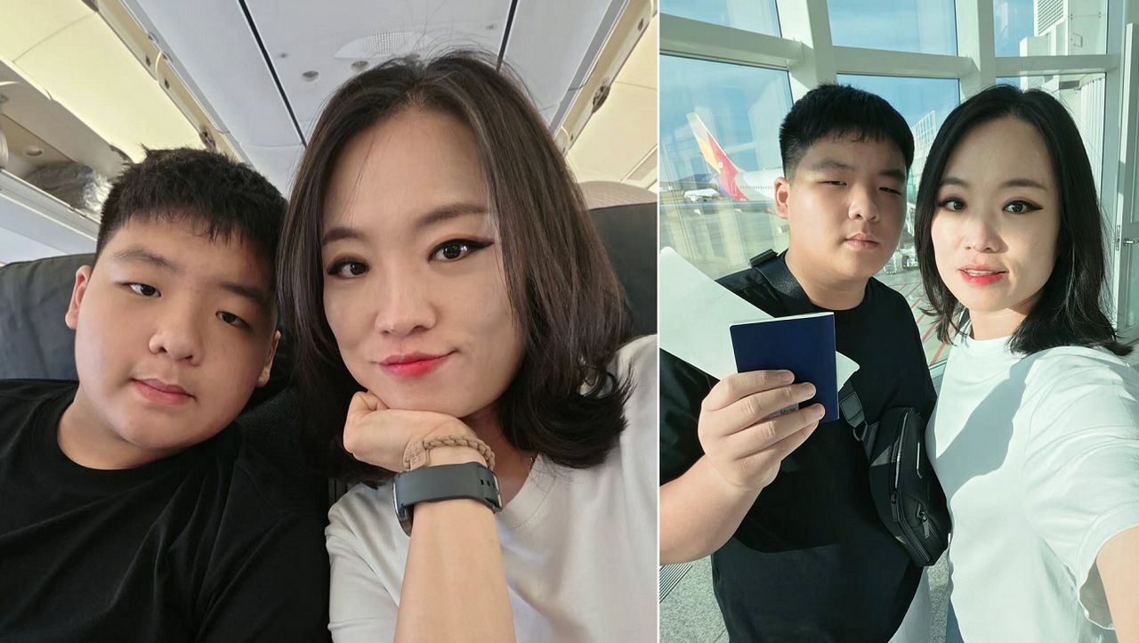 《黑白大廚》鄭智善秀13歲兒子天倫樂!母子丹鳳眼一個樣