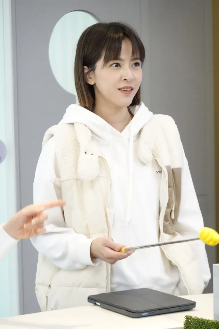 蘇晏霈《豆腐媽媽》飾演張育玲，演技獲得評審肯定。民視提供