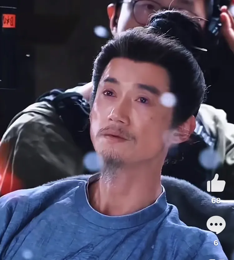 吳慷仁的古裝扮相在微博流傳。翻攝自微博