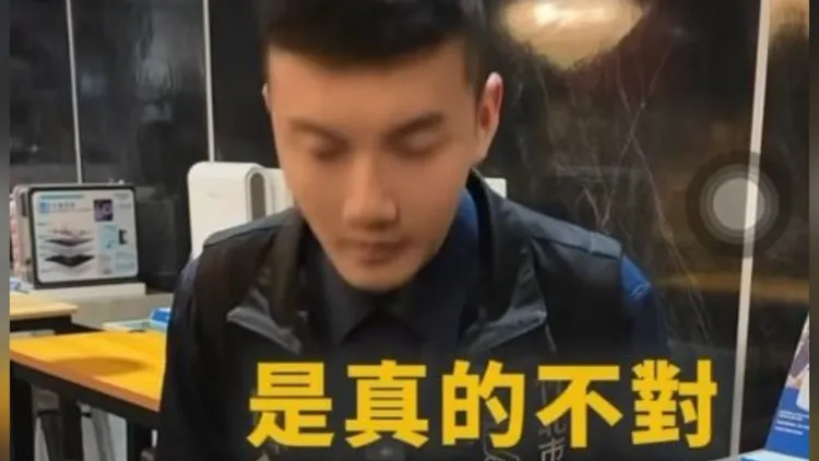 鄭鈞鴻坦承助理的行為不對。翻攝鄭鈞鴻臉書