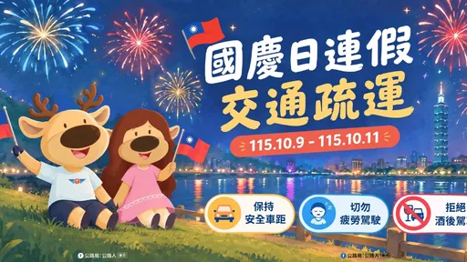 國慶日、光復節連假登場！全台魔王路段預測出爐了