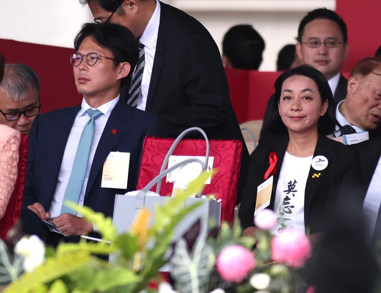 民眾黨主席黃國昌、時代力量主席王婉諭。莊宗達、彭欣偉攝