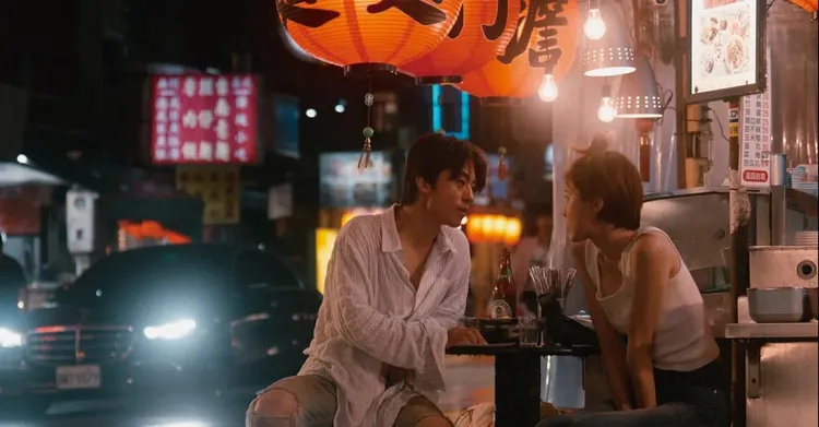 李玉燮執導《你的國家》由具教煥（左）、張度練主演，2024年來台拍攝。翻攝naver