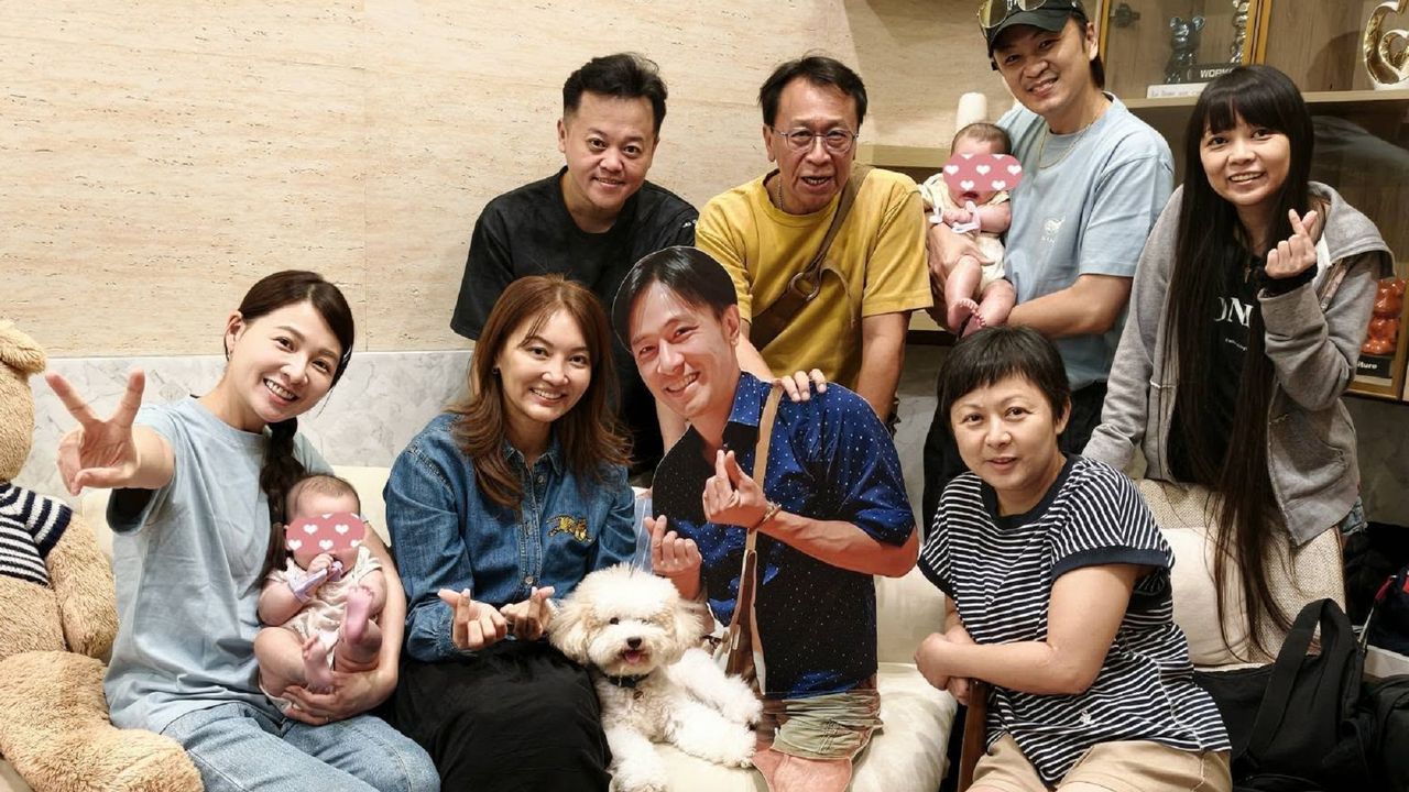 傅子純終於「見到」謝京穎雙胞胎女兒 「子純舅舅祝福平安健康長大」