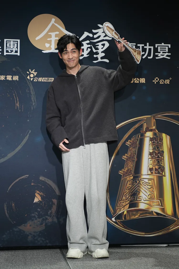 仔仔很可惜與影帝差一點點。彭欣偉攝