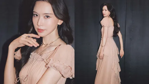 野生林志玲現身中山區！51歲狀態超凍齡　前晚穿CHLOÉ也美成仙