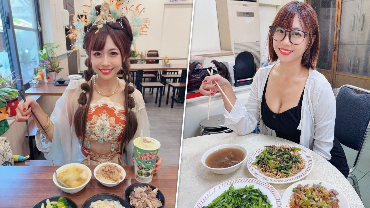 爆乳參選人扮仙女帶頭套 悲劇發生!脖子拉傷了
