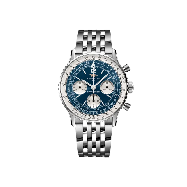 百年靈Navitimer B09計時腕錶，25萬2000元。品牌提供