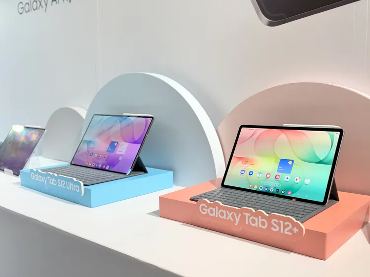Tab S12系列分別包括14.6吋的Galaxy Tab S12 Ultra與12.6吋的Tab S12+。趙筱文攝