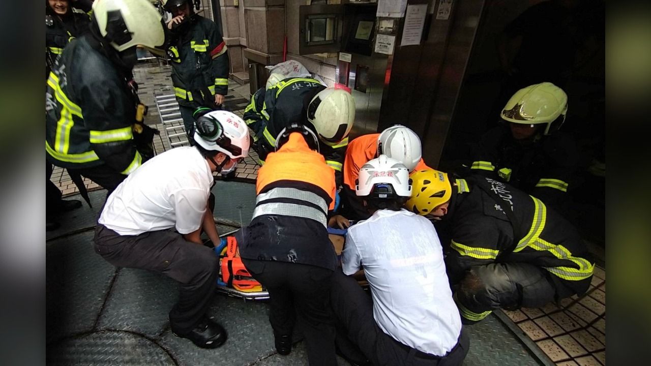 北市信義區男子停車塔內「連墜4層樓」 無生命跡象