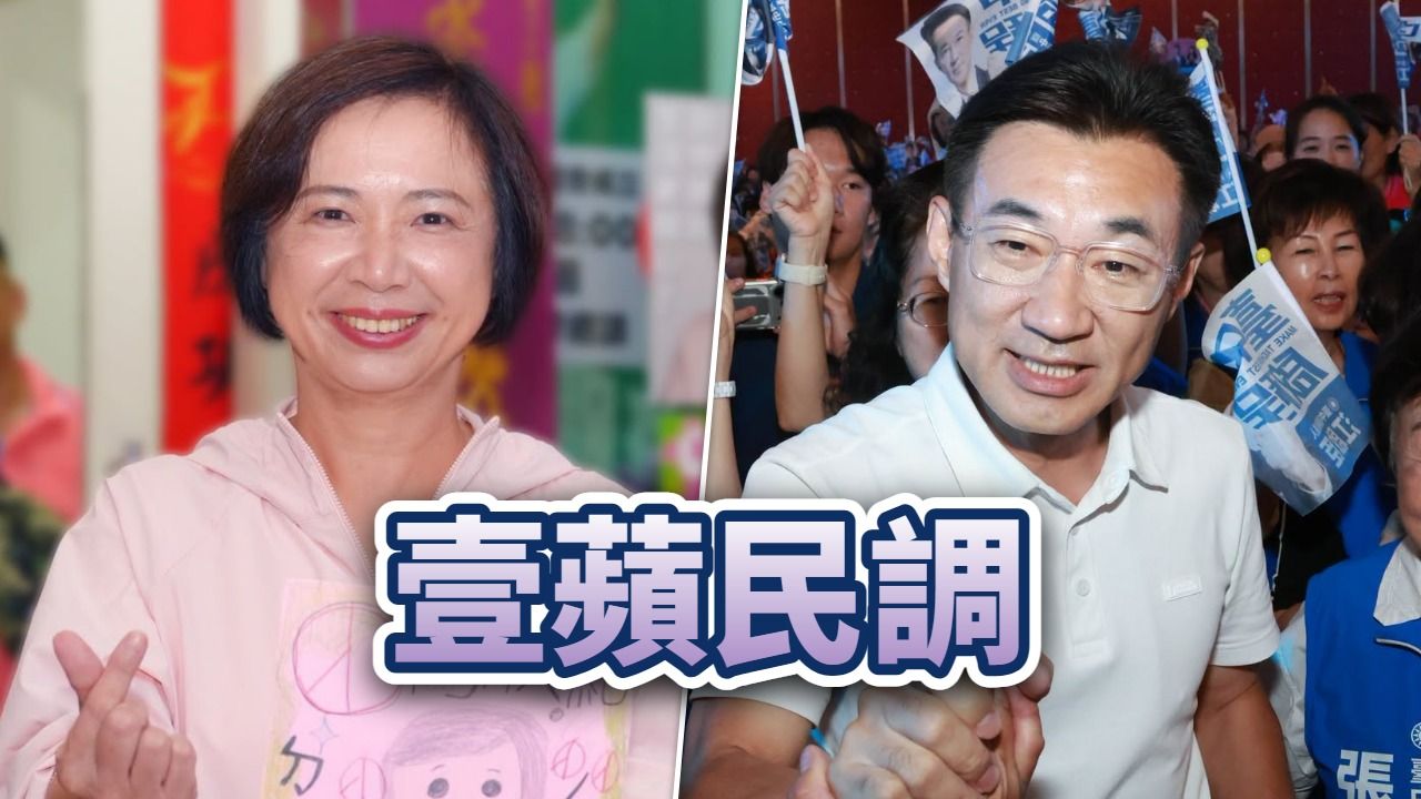 壹蘋六都週週民調|倒數5週,你支持誰當台中市長?