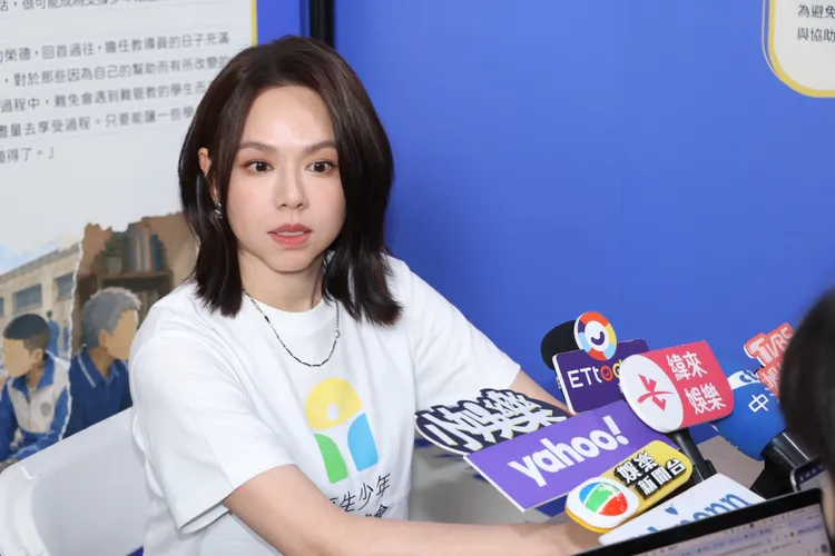 夏于喬和老公曾坐下來好好溝通。彭欣偉攝