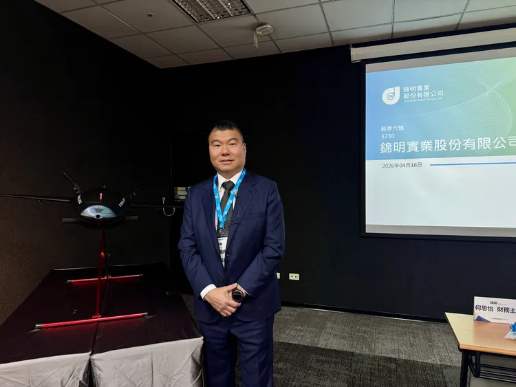 錦明董事長蔡翔峰。公司提供