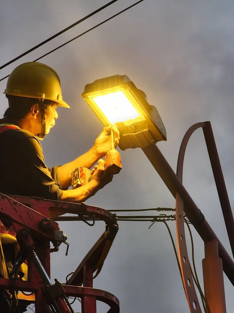 路燈升級。觀旅局提供