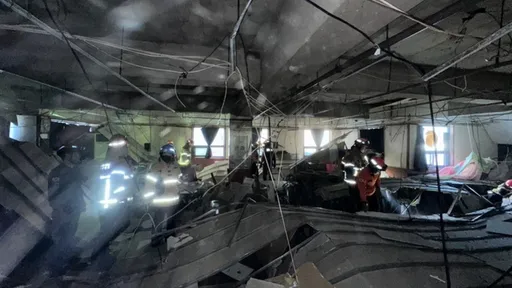 韓國賣場天花板突坍！38人輕重傷　李在明說話了