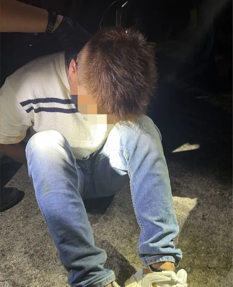 古男被逮。中壢警分局提供