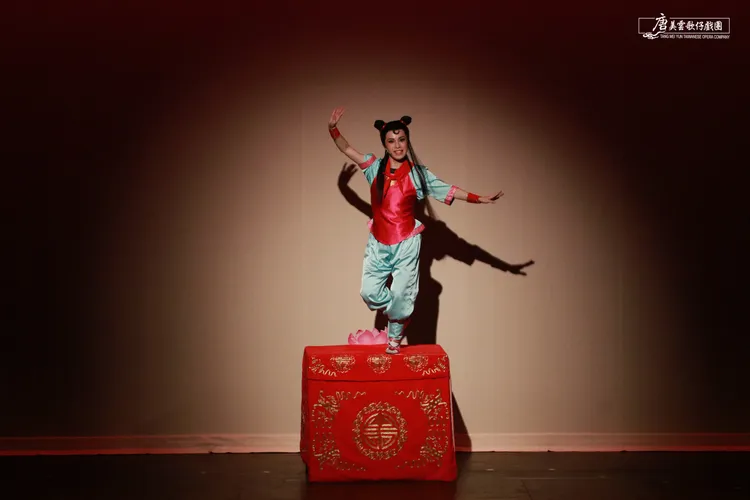 座高圓寺演出《哪吒傳》。唐美雲歌仔戲團提供