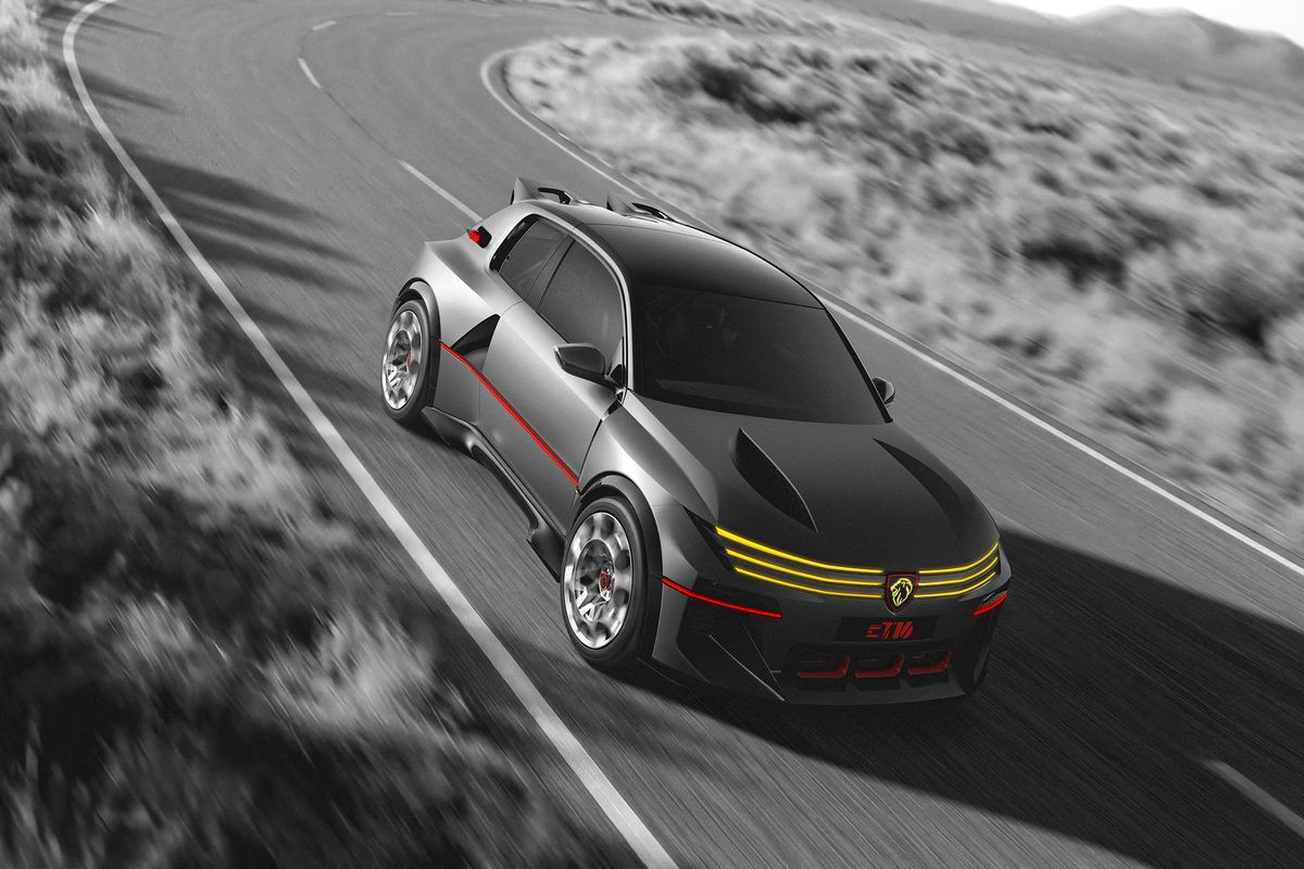 Peugeot最狂鋼砲有望量產 E-T16三馬達狂榨805匹、破百僅2.5秒