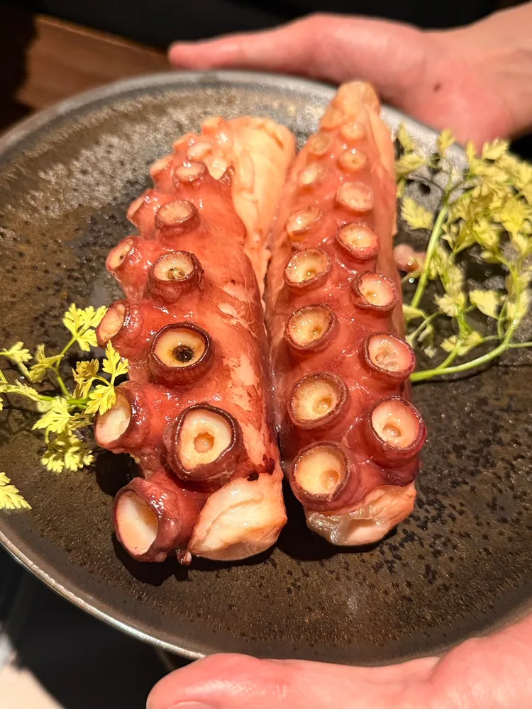 柔煮章魚鮮嫩彈牙。陳揚盛攝