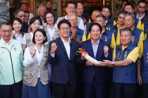台北天母站台沈伯洋！賴清德：為台灣首都換新衫