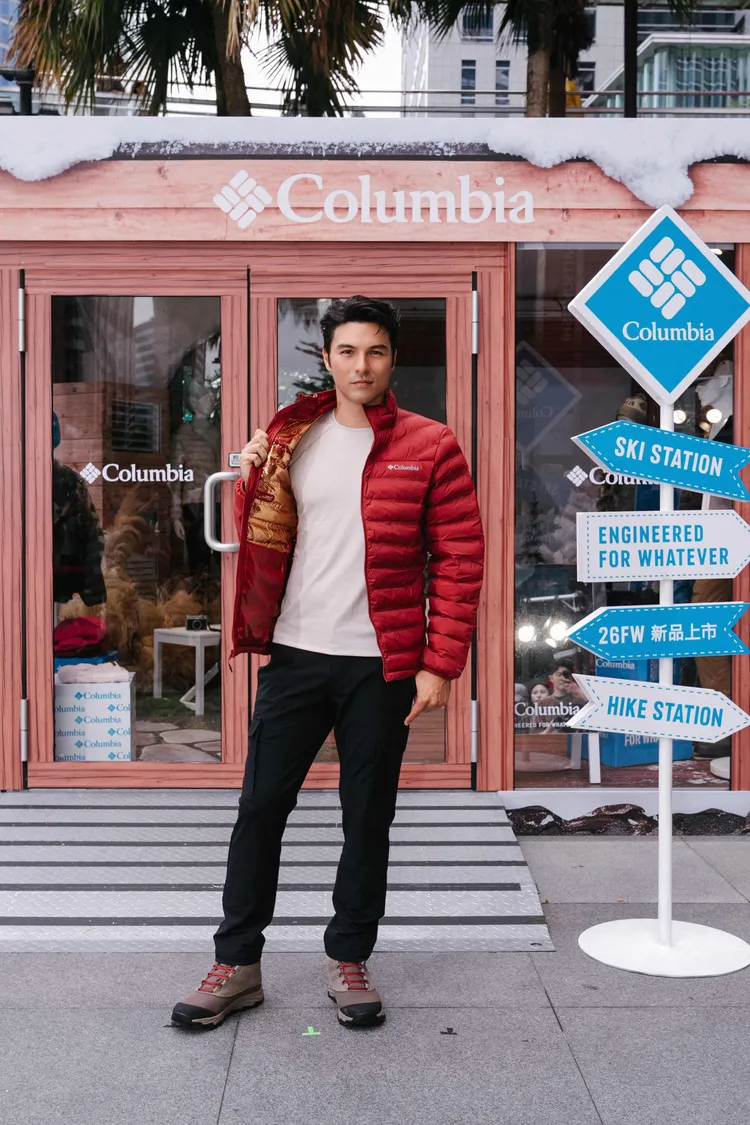 鳳小岳現身Columbia「城市山野接招屋」。品牌提供