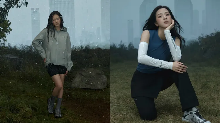 BLACKPINK成員Jisoo為SALOMON全球品牌代言人。品牌提供