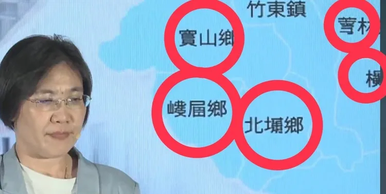 新竹縣竹北市第二選區（東區）議員候選人范格菱今（6）日發文開酸徐欣瑩。李俊毅翻攝