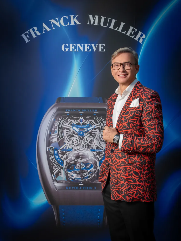 FRANCK MULLER 品牌執行長Nicholas Rudaz。品牌提供