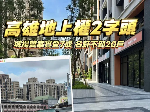 房市寒冬雪崩　高雄地上權宅打6折搶卡位精華區銷售呈現兩極化