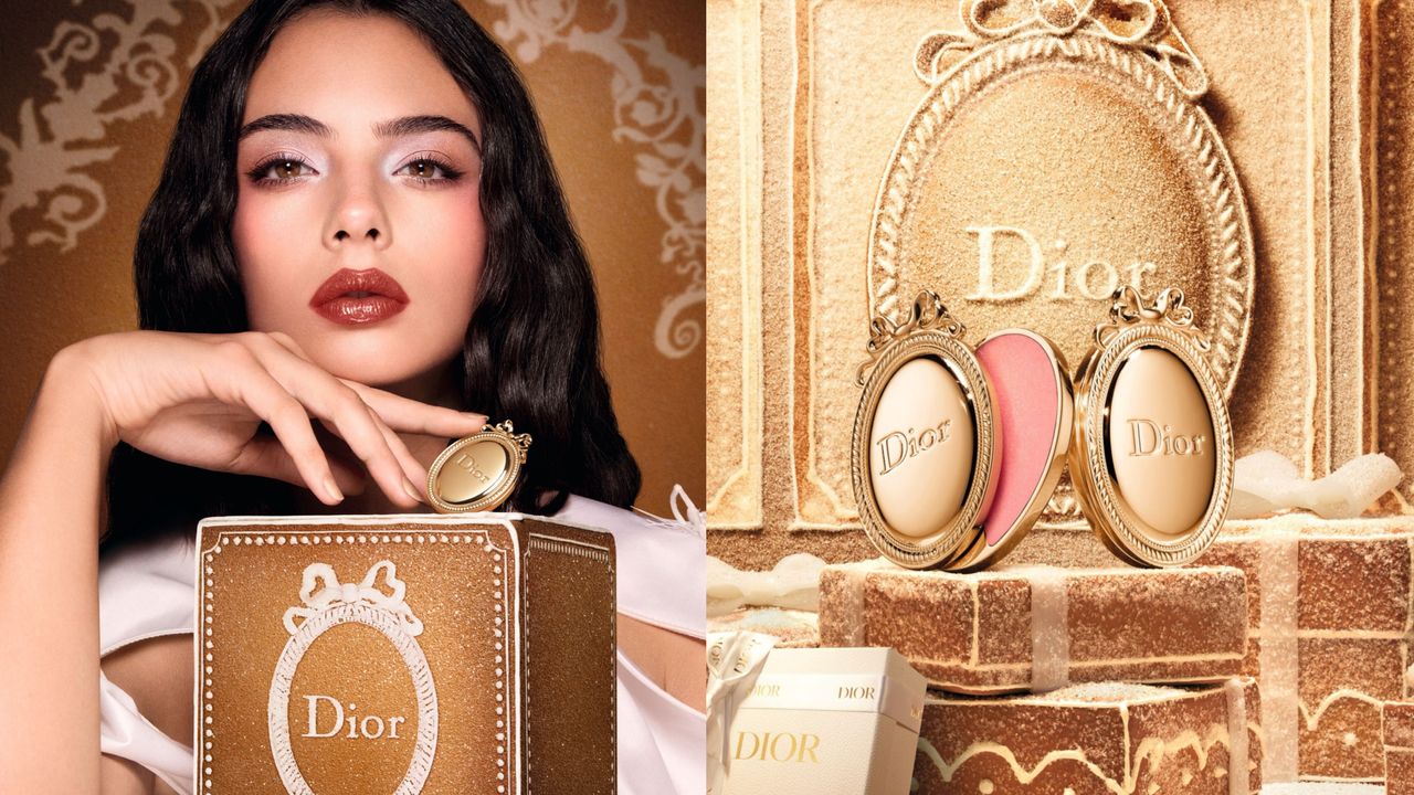 Dior「薑餅屋」聖誕彩妝夢幻又可愛 高訂橢圓勳章竟是絕美唇膏