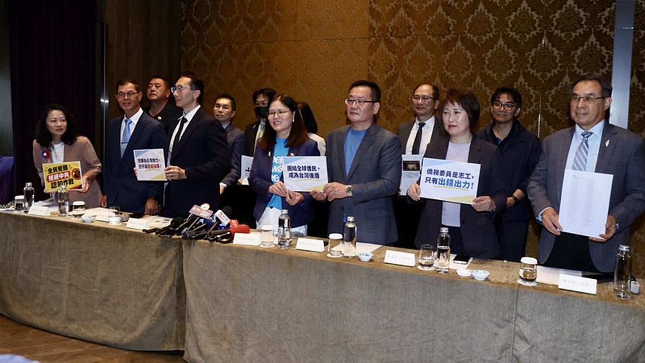 政府尾牙順便幫前部長辦婚宴算不算零公帑? 侯漢廷砲轟僑委會