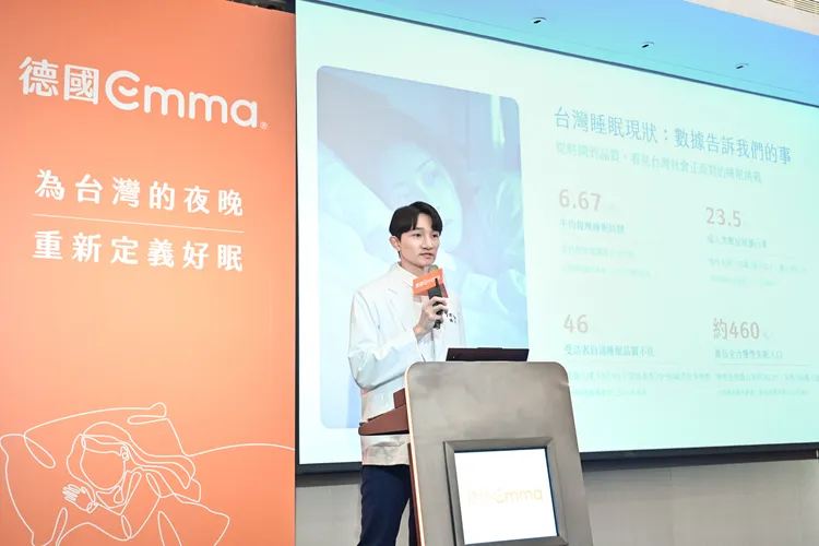 中華隊物理治療師楊景翔從運動醫學與身體復原的角度，破解常見睡眠迷思，說明良好睡眠對體能表現與日常健康的重要性。業者提供