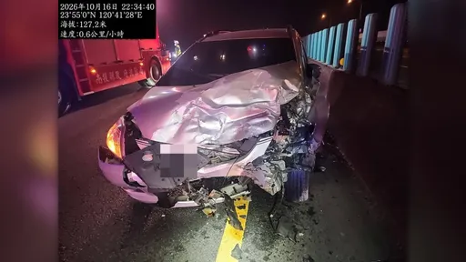 國3南投段深夜5車連環撞！7人受傷　國道一度封閉、回堵逾1公里