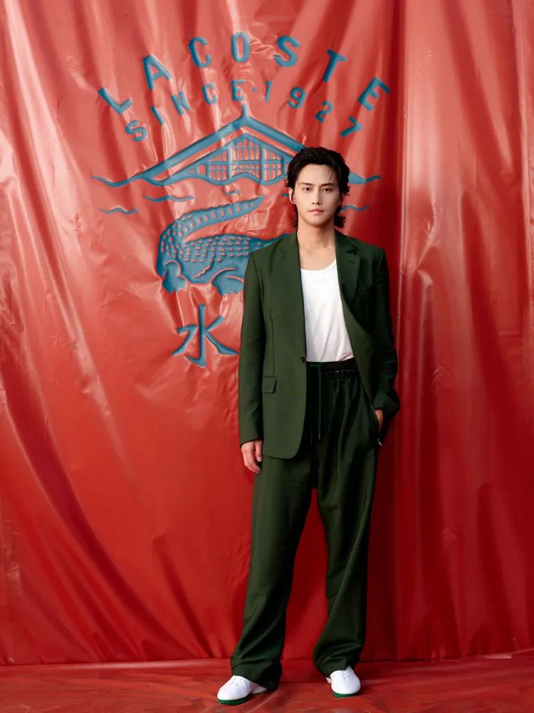 范少勳出席LACOSTE 2026秋冬上海時裝秀。品牌提供