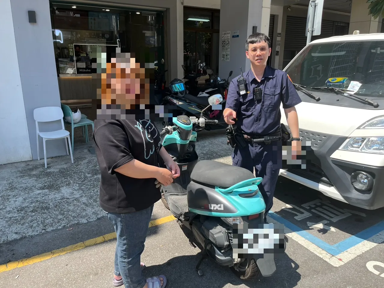 誤認機車被偷急報案　暮然回首那車在170公尺處