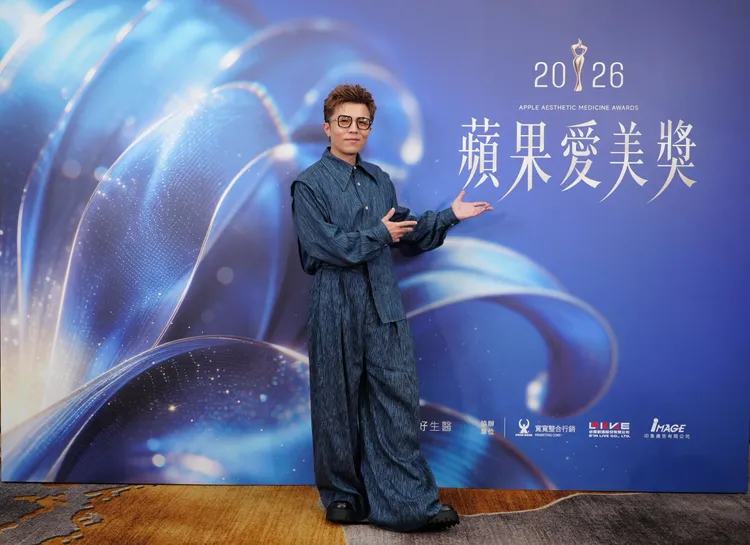 小宇正備戰下個月的個唱，特別「出關」出席「蘋果愛美獎」。娛樂中心攝